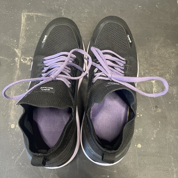 Gravity Defyer GDEFY MATeeM Womens Size 10 Black Purple Cross-Trainer Shoes - Picture 4 of 8